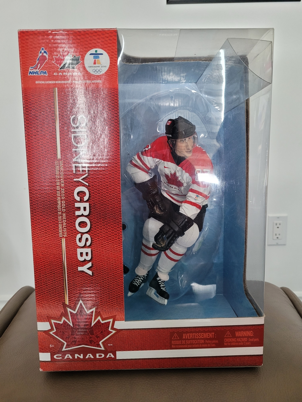 Sidney Crosby Canada Red & White Hockey Figure - Collectible